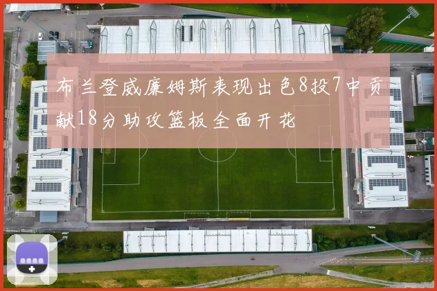 布兰登威廉姆斯表现出色8投7中贡献18分助攻篮板全面开花